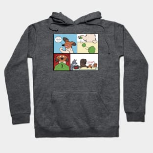 Come Ooonnn Dice - Comic Panel Color Hoodie